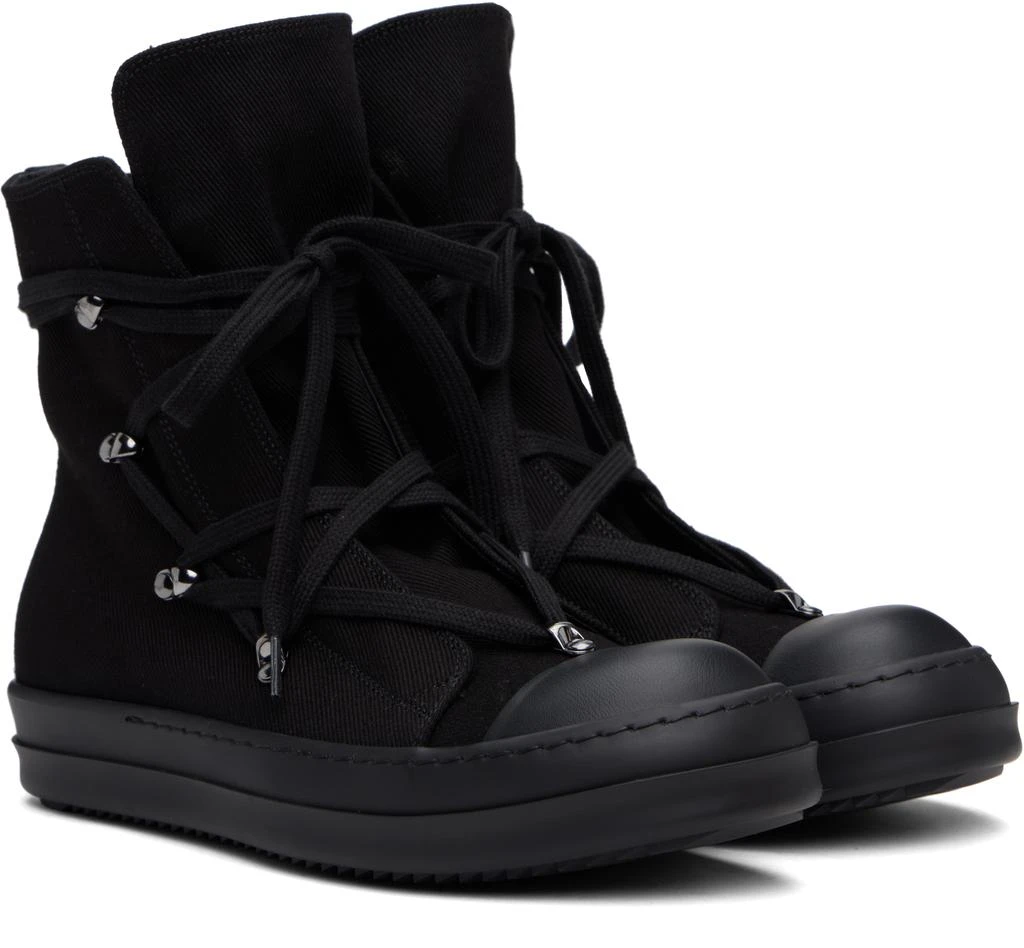 Rick Owens Black Hollywood Hexa Sneaks Sneakers 4