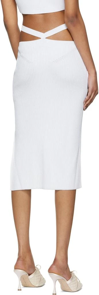 Anna October White Alizee Midi Skirt 3