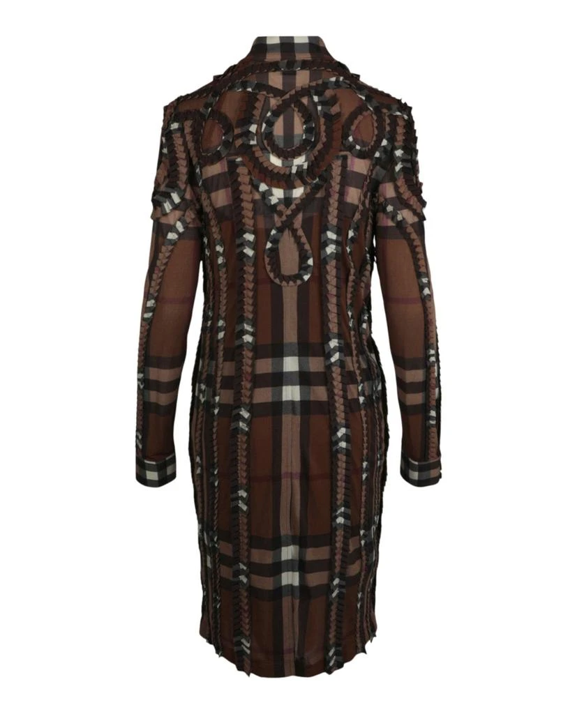 Burberry Pleated Button-down Shirt Dress 2