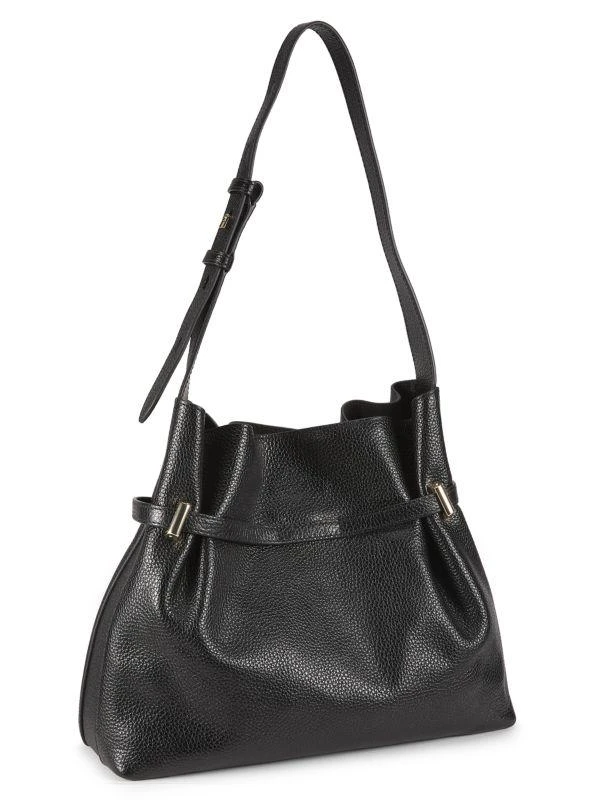 Furla Logo Leather Hobo Bag 4