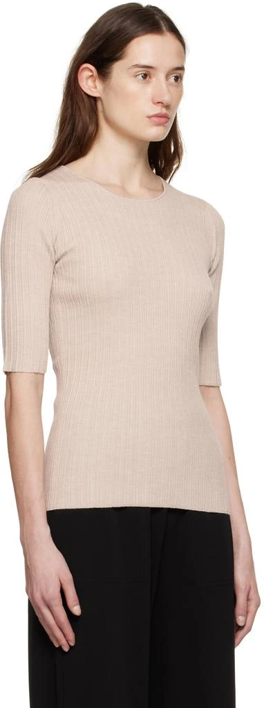 BY MALENE BIRGER Beige Blaise T-Shirt 2