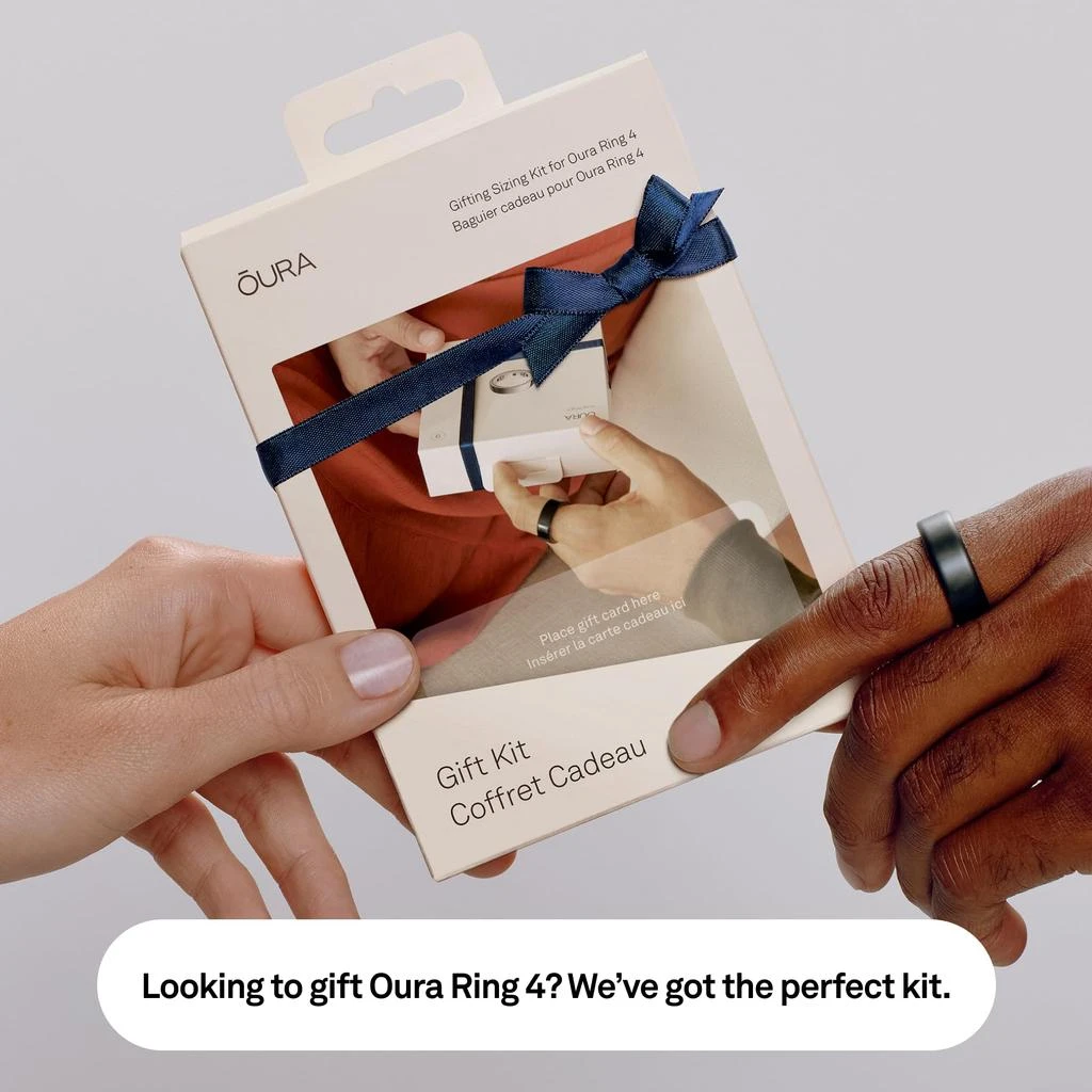 Oura Health Oura Ring 4 - Silver - Size 4 - Size Before You Buy 10