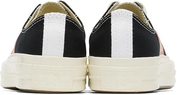 Comme des Garcons Black Converse Edition Half Heart Chuck 70 Low Sneakers 4
