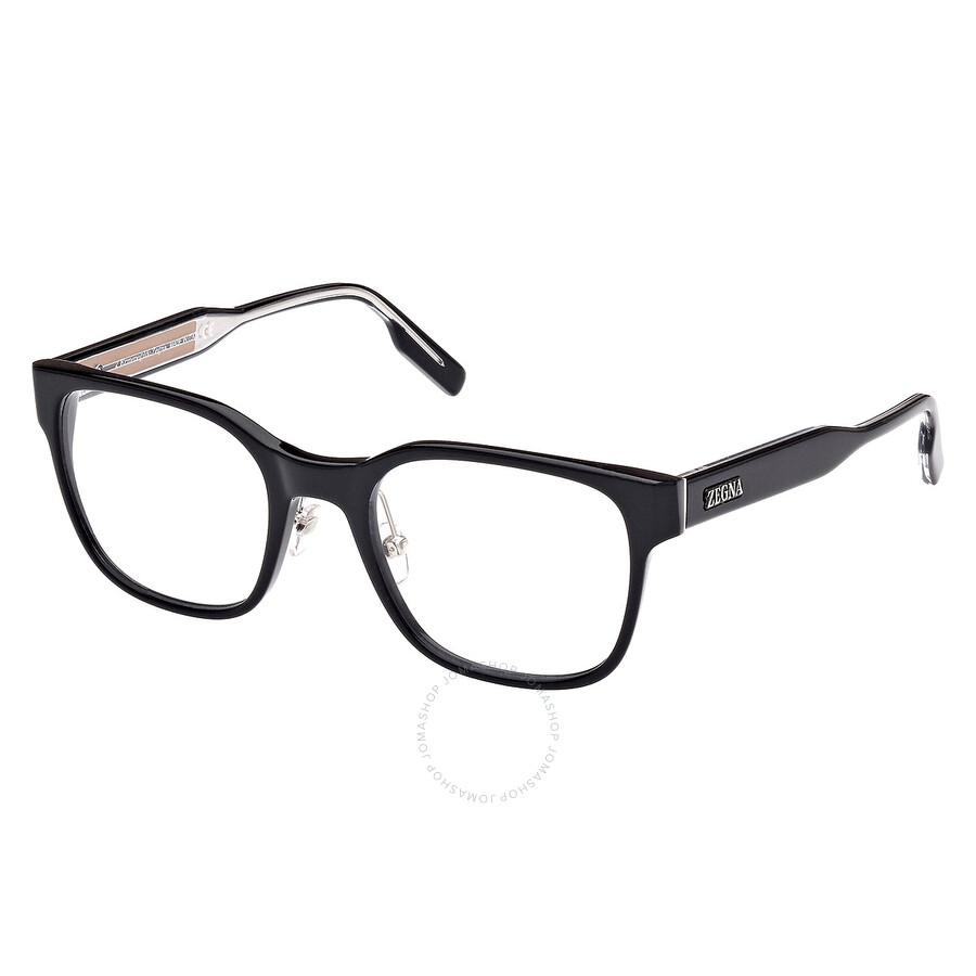 Ermenegildo Zegna Demo Square Men's Eyeglasses EZ5253 001 53