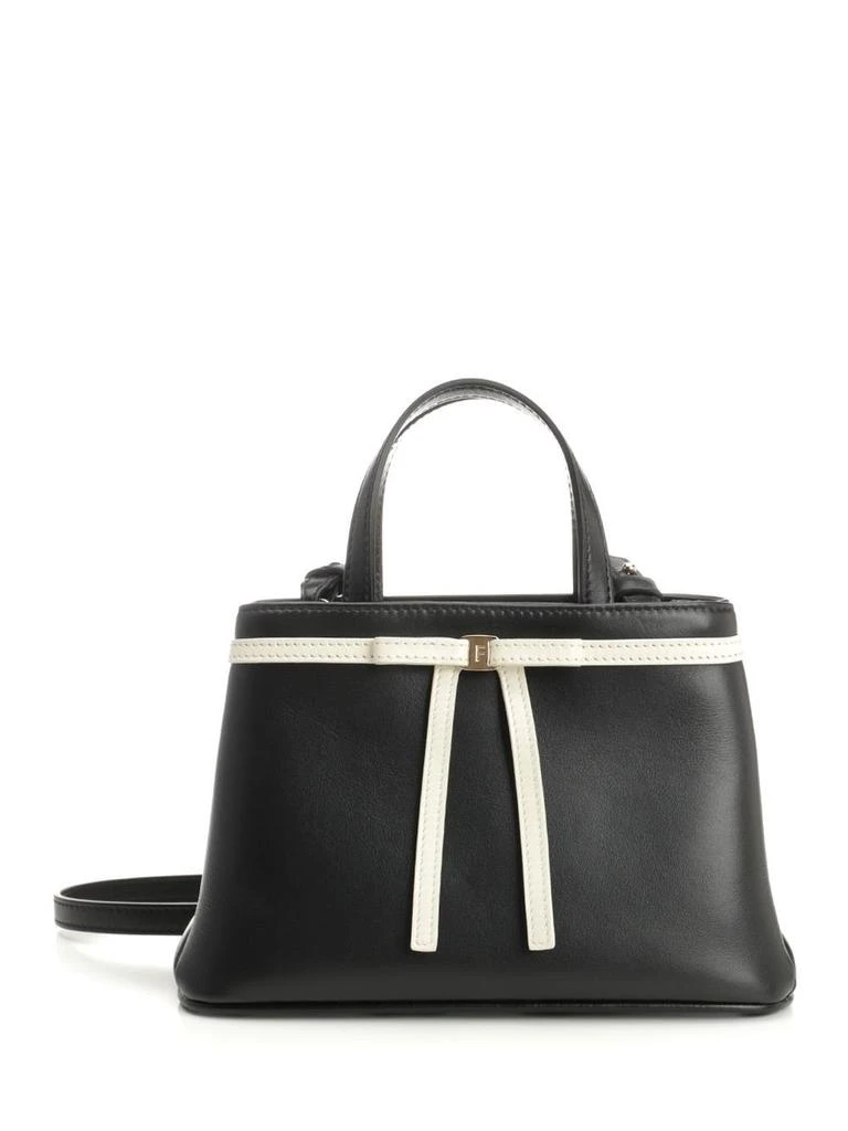 Salvatore Ferragamo Ferragamo Bow Detail Mini Top Handle Bag 1