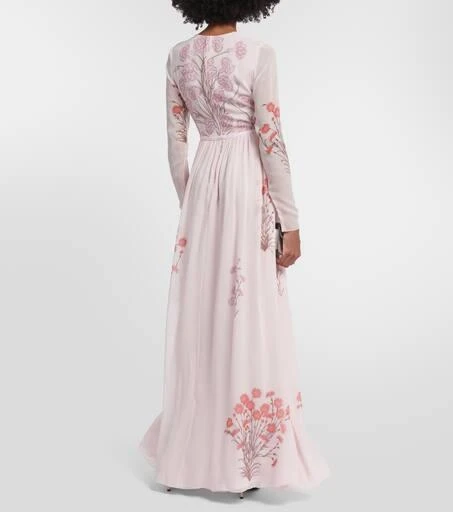 Giambattista Valli Floral silk georgette gown 3