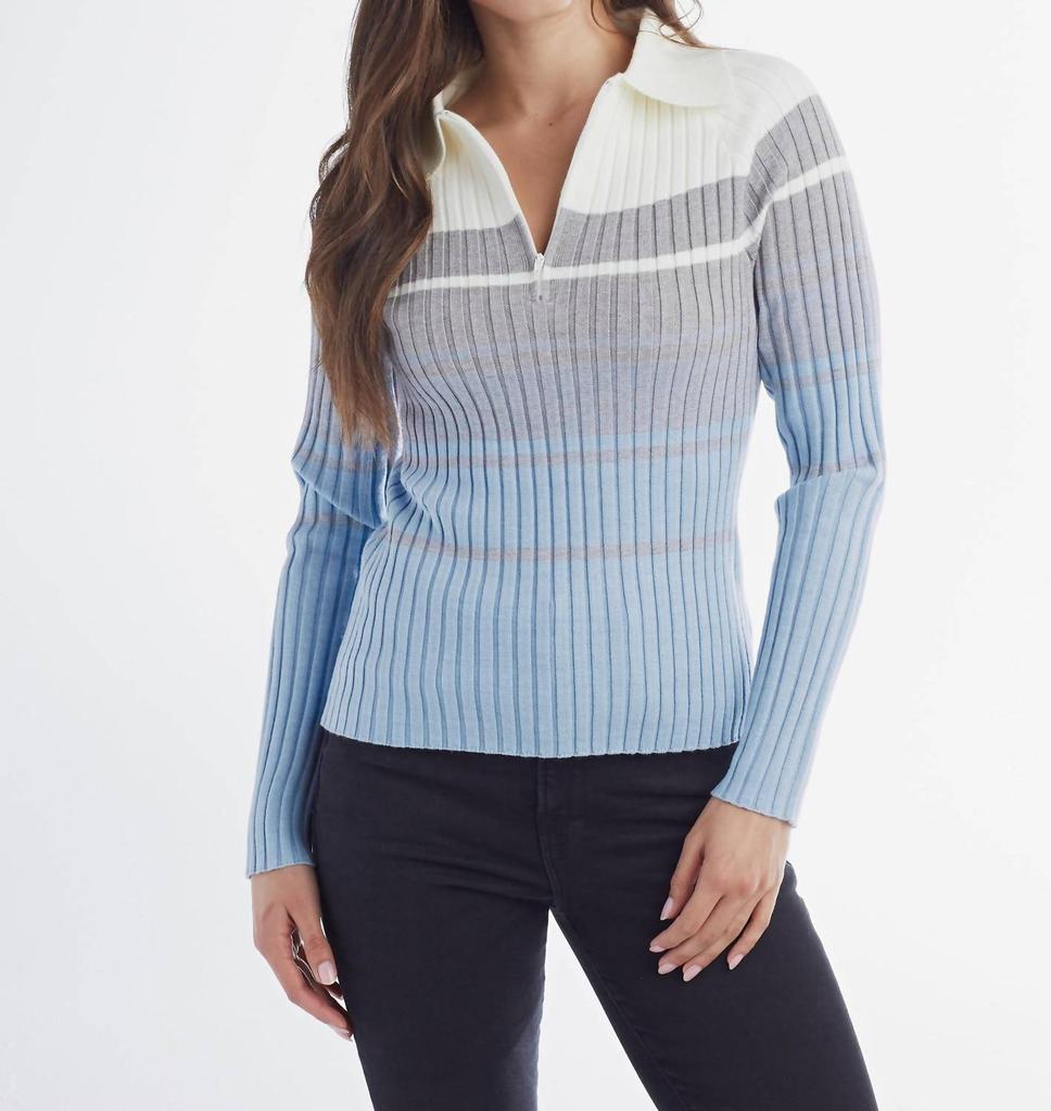 Red Haute Red Haute - Half Zip Pullover Top
