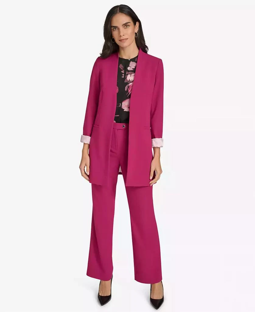 Calvin Klein Women's Petite 3/4-Sleeve Blazer 4