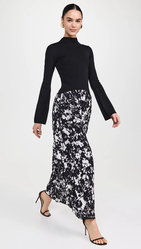 Solid  Striped The Soglio Dress 6