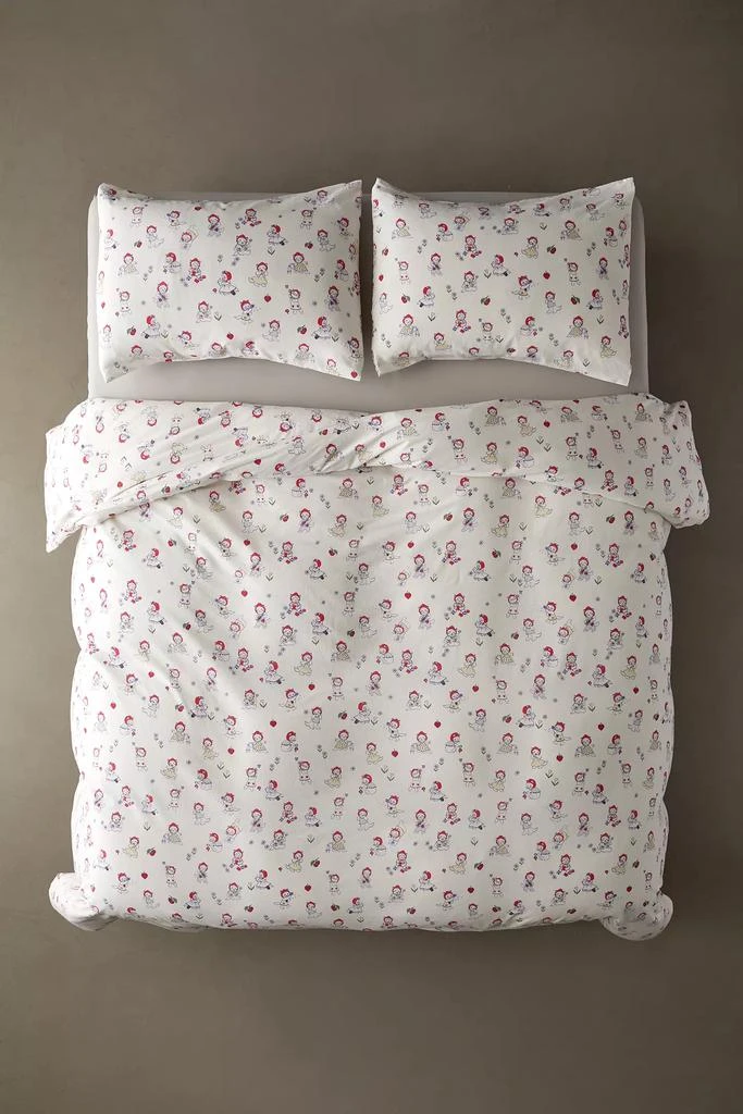 Urban Outfitters Strawberry Cat Core Duvet Cover Set 2