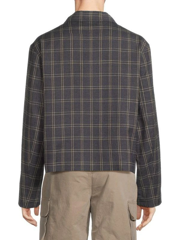 Our Legacy Plaid Zip-Front Jacket 2