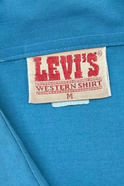 Levi's Vintage 1980's Levi's Smile Pocket Western Pearl Snap Shirt 2