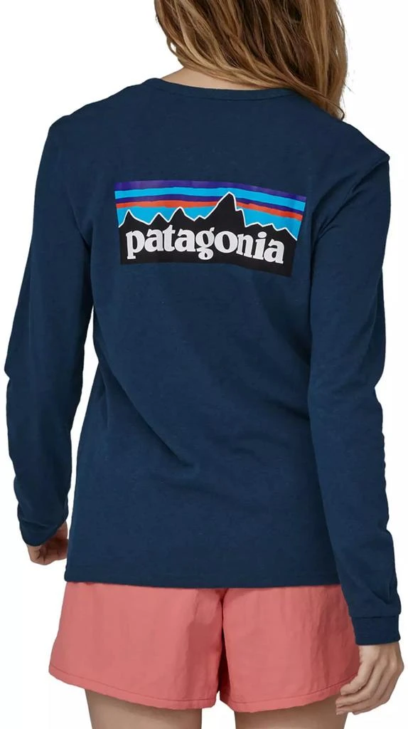 Patagonia Patagonia Women's P-6 Logo Responsibili-Tee Long Sleeve Shirt 1