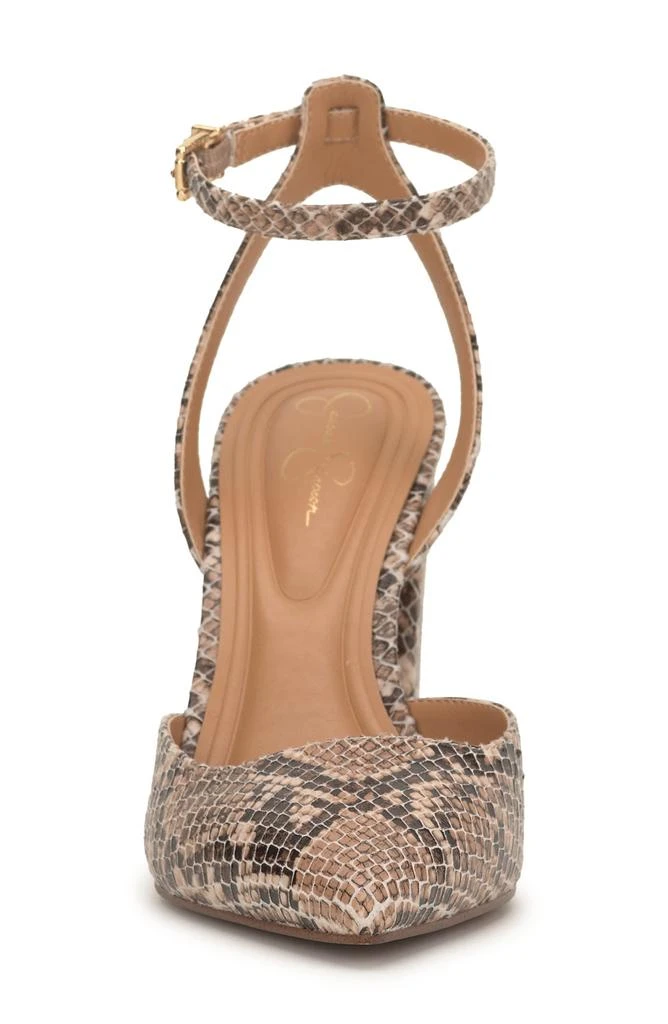 Jessica Simpson Nazela Pointed Toe Ankle Strap Pump 4