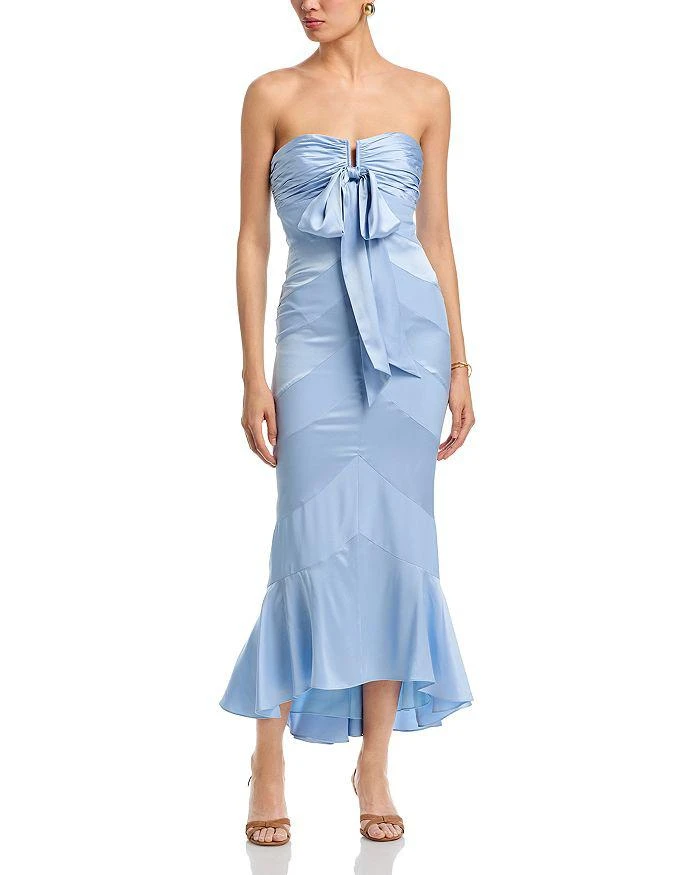 Cinq a Sept Margaret Sleeveless Denim Midi Dress  On Sale Now with Up to  64% Off | Discover Exclusive Deals & Savings at BeyondStyle  Authentic Cinq   Sept women|dress with