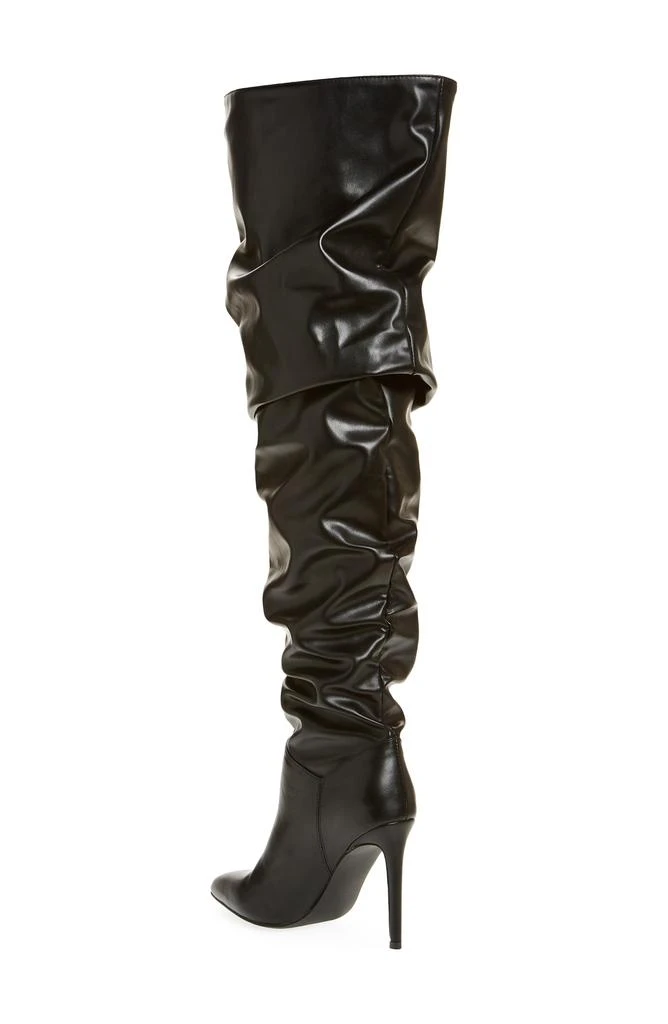 AZALEA WANG Torvi Slouch Pointed Toe Over the Knee Boot 2