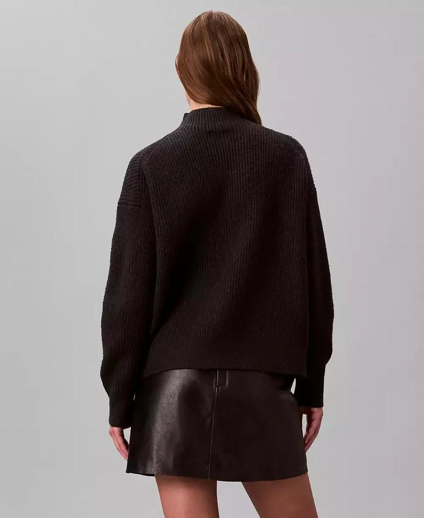 Calvin Klein Women
s Relaxed Turtle Neck Sweater 3