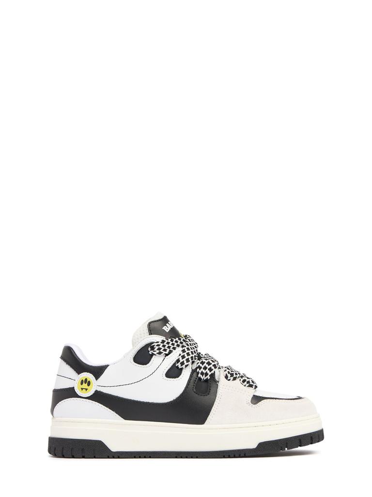 BARROW Leather Lace-up Sneakers