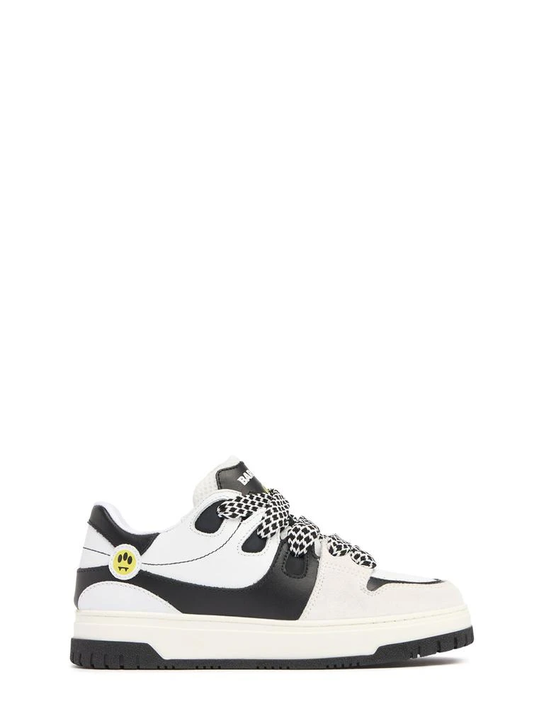 BARROW Leather Lace-up Sneakers 1