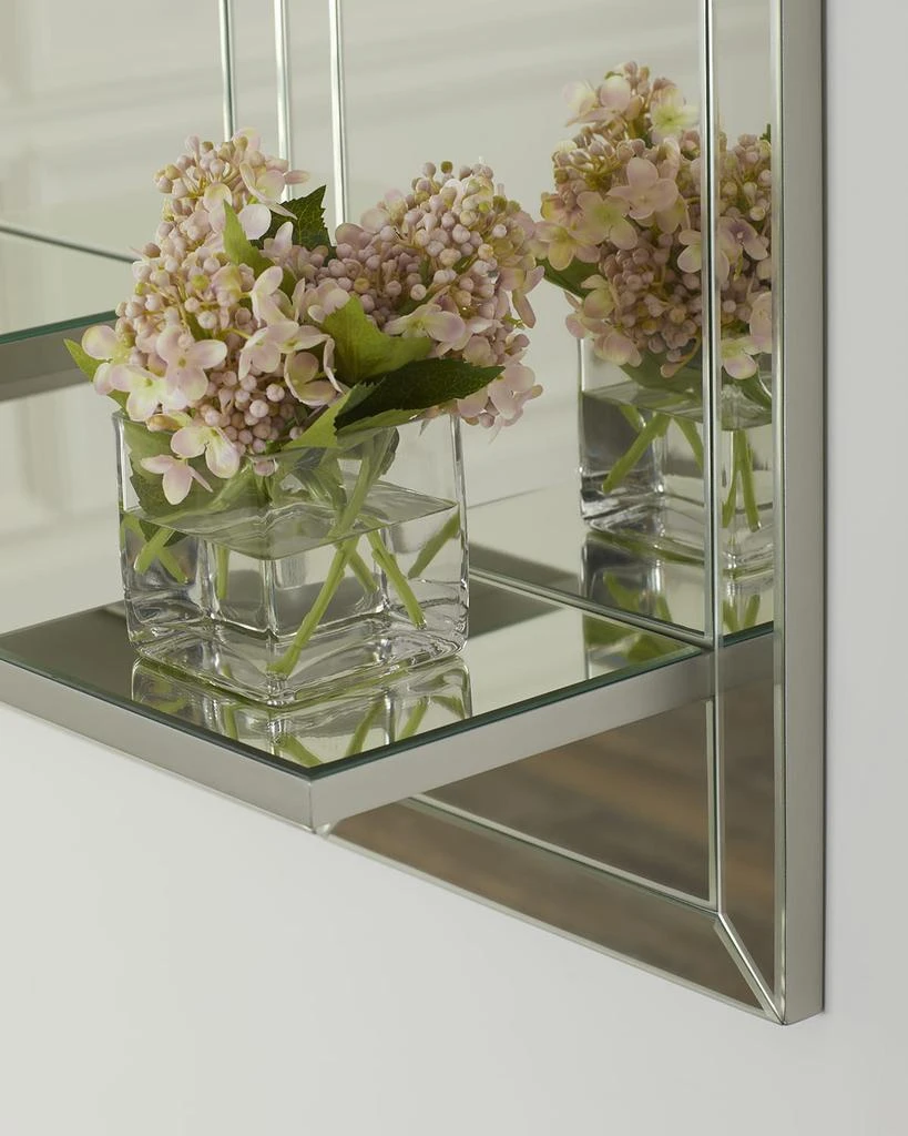 Neiman Marcus Horizontal Mirrored Wall Shelves 4