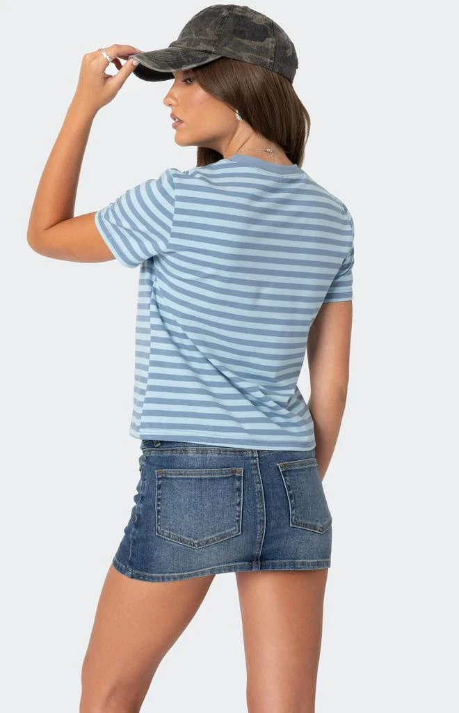 Edikted Callahan Striped T-Shirt 4