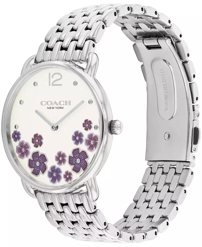 Coach Women's Elliot Silver Tone Stainless Steel Bracelet Watch 3
