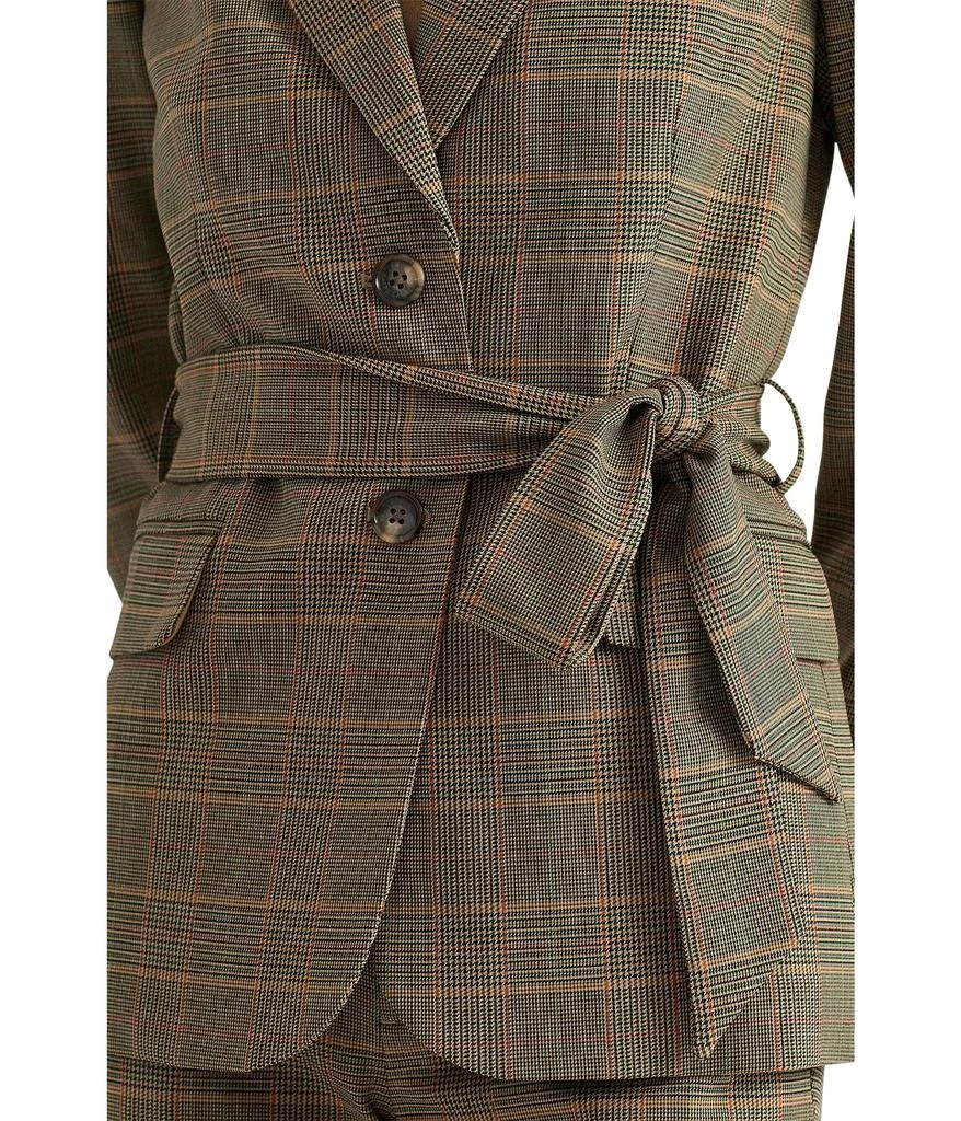 Ralph Lauren Checked Plaid Wool-Blend Twill Blazer 3
