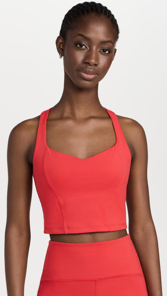 Beyond yoga Power Beyond Intensity Racerback Cropped Tank