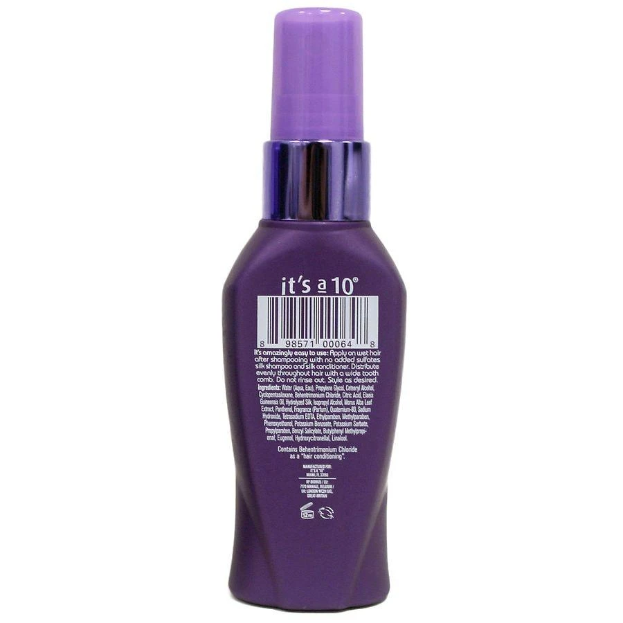 it's a 10 Silk Express Miracle SIlk Leave-In 2