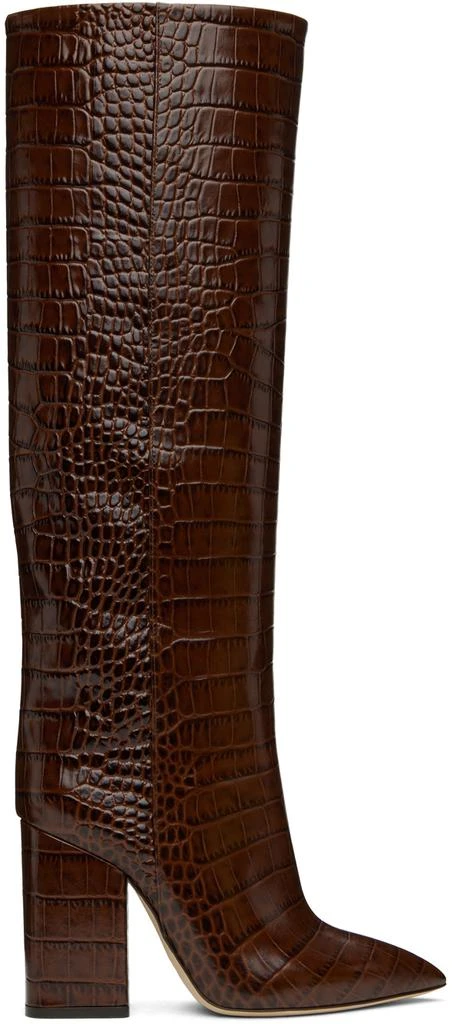 Paris Texas Brown Anja Boots 1