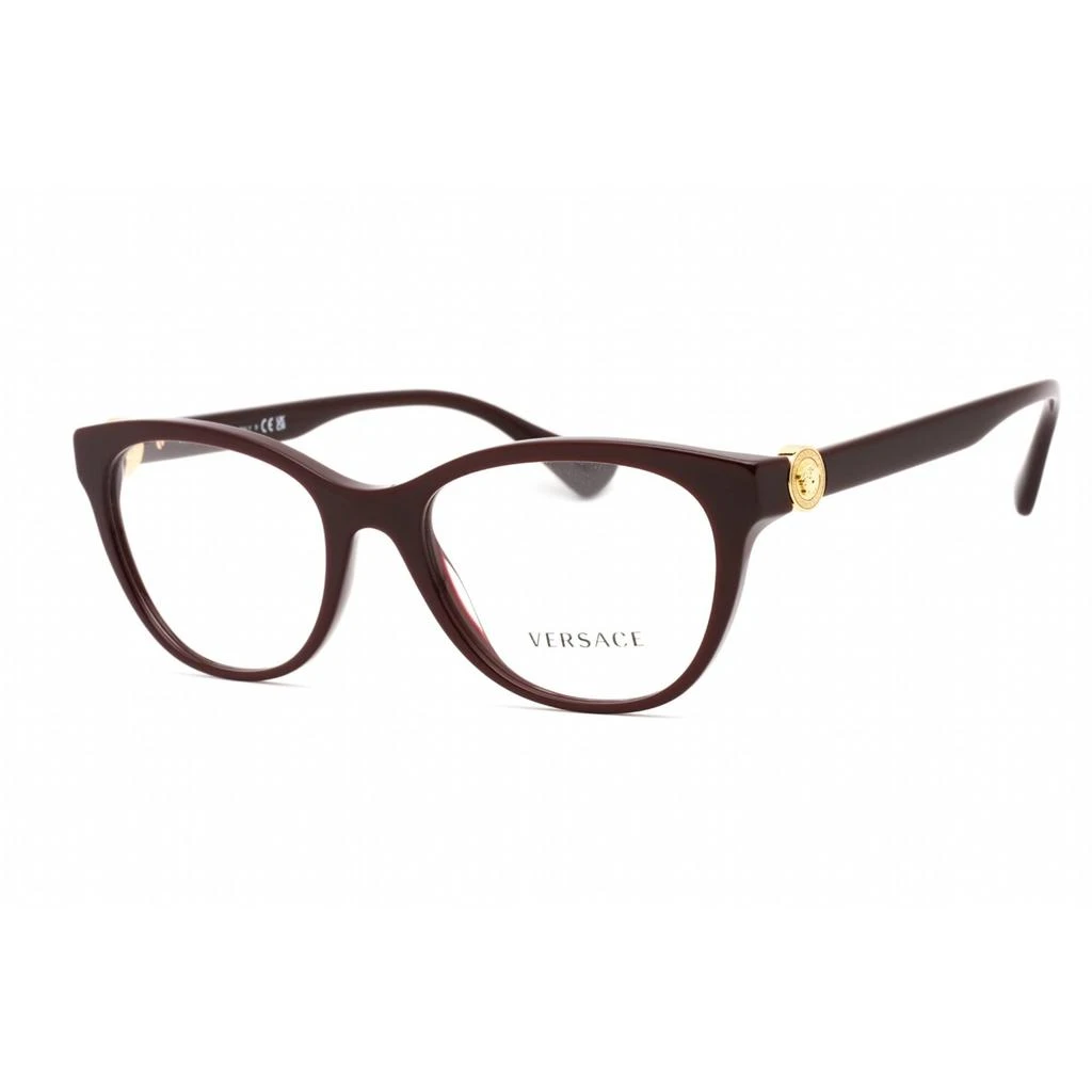 Versace Versace Women's Eyeglasses - Full Rim Plum Plastic Cat Eye Shape Frame | 0VE3330 5386 1