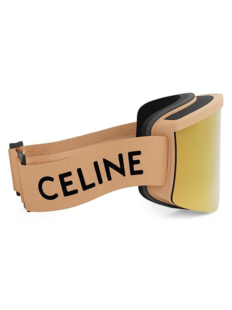 Celine Ski Mask Oversized Logo Goggles 7