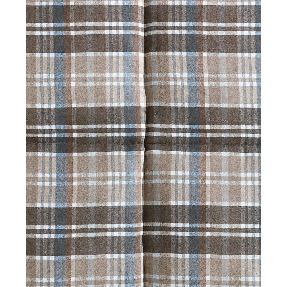 Eddie Bauer Rugged Plaid Micro Suede Down Alternative Reversible 2 Piece Comforter Set 5