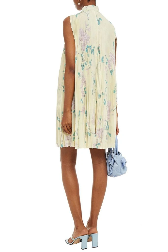 RED Valentino Pussy-bow printed crepe de chine mini dress 3