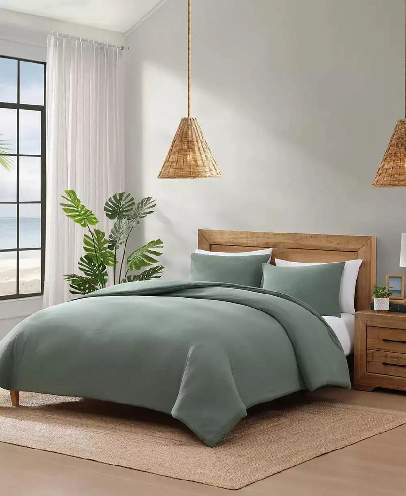 Tommy Bahama Home Tommy Bahama Paradisio Gauze Yarn Dyed 3-Pc. Comforter Set 2