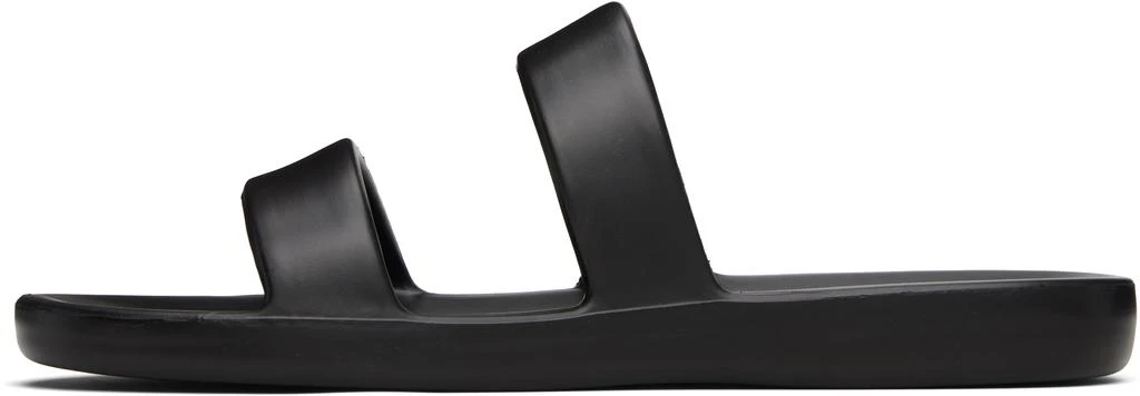 The Row Black Foam Sandals 3