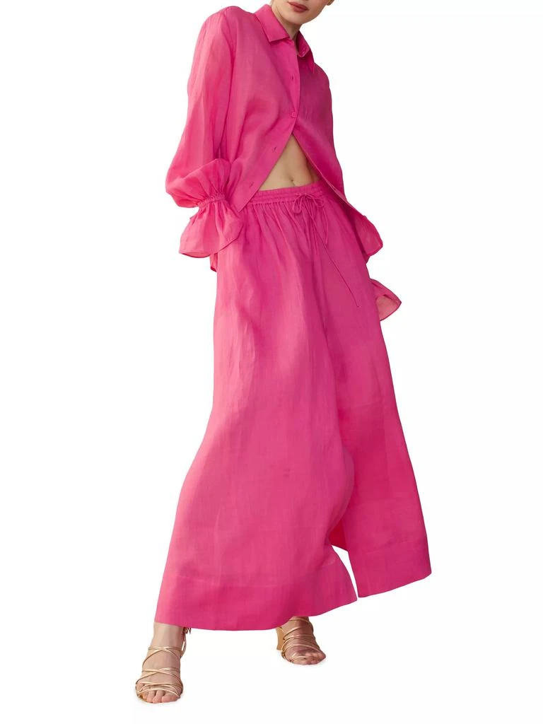 Cynthia Rowley Flared-Cuff Blouse 2