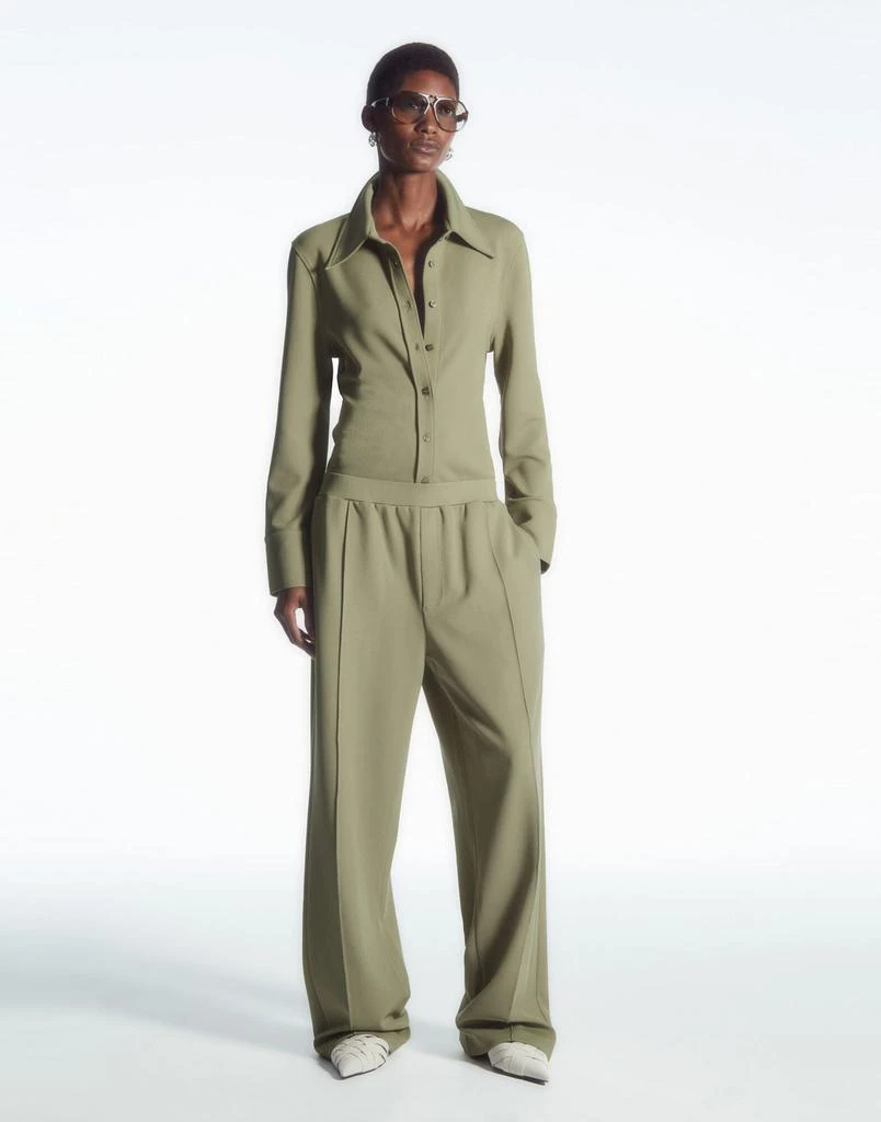 cos Solid color shirts 
blouses 4
