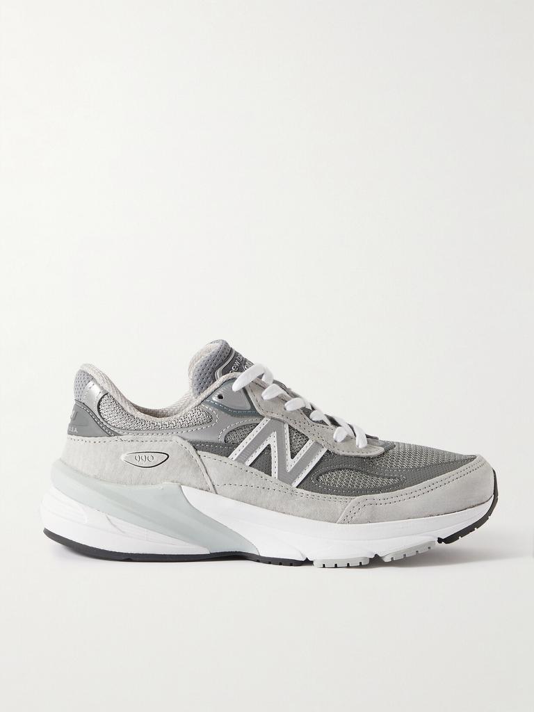 New Balance Made In Usa 990v6 绒面革皮革网眼运动鞋  - US9