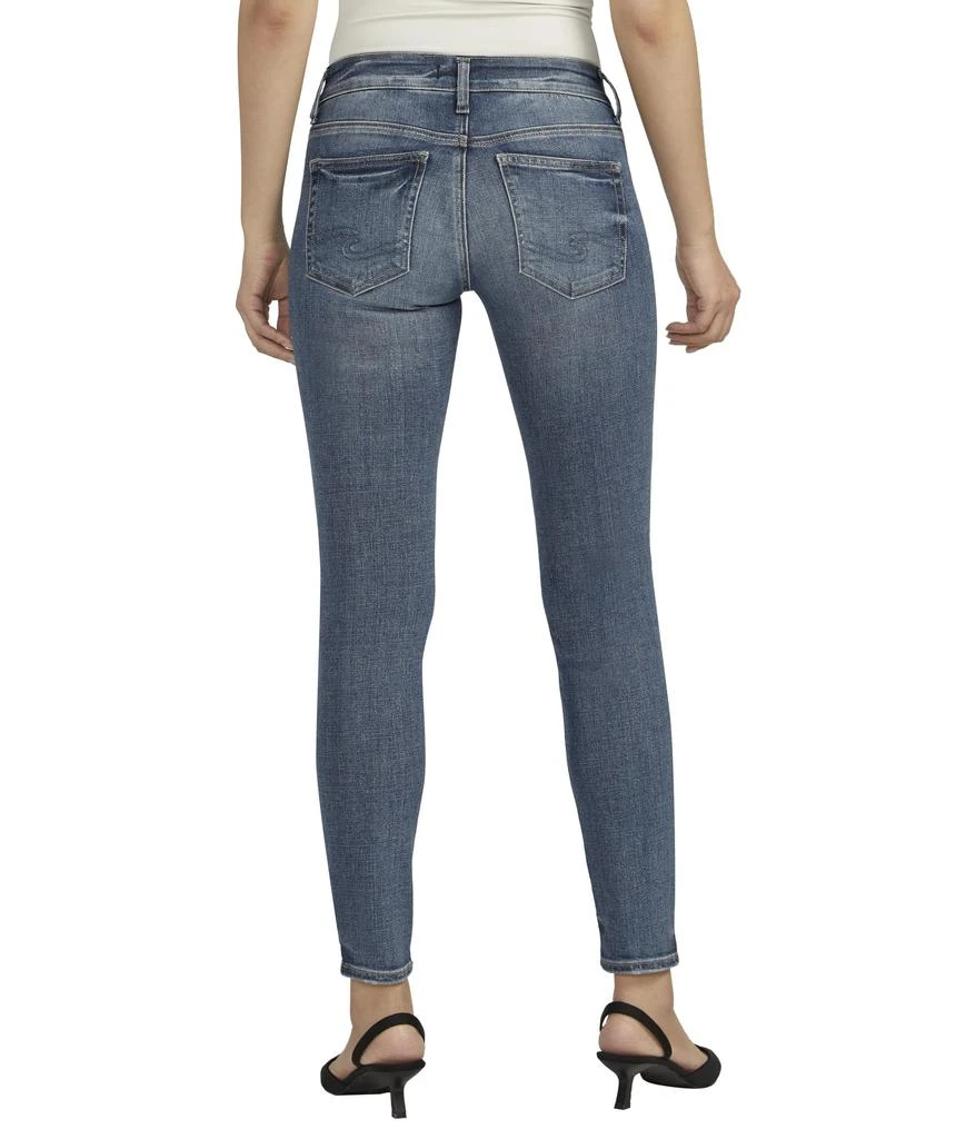 Silver Jeans Co. Britt Low Rise Curvy Fit Skinny Jeans L90102EAE364 2