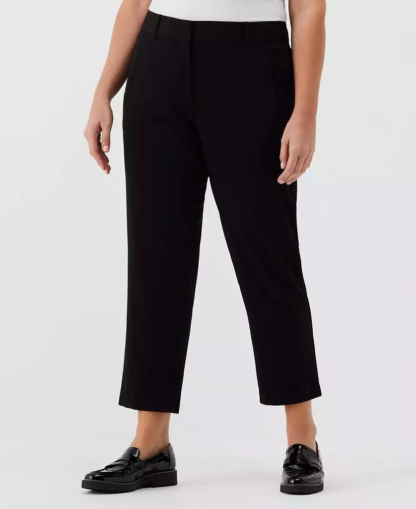 Rafaella Plus Size Straight Leg Ankle Pants