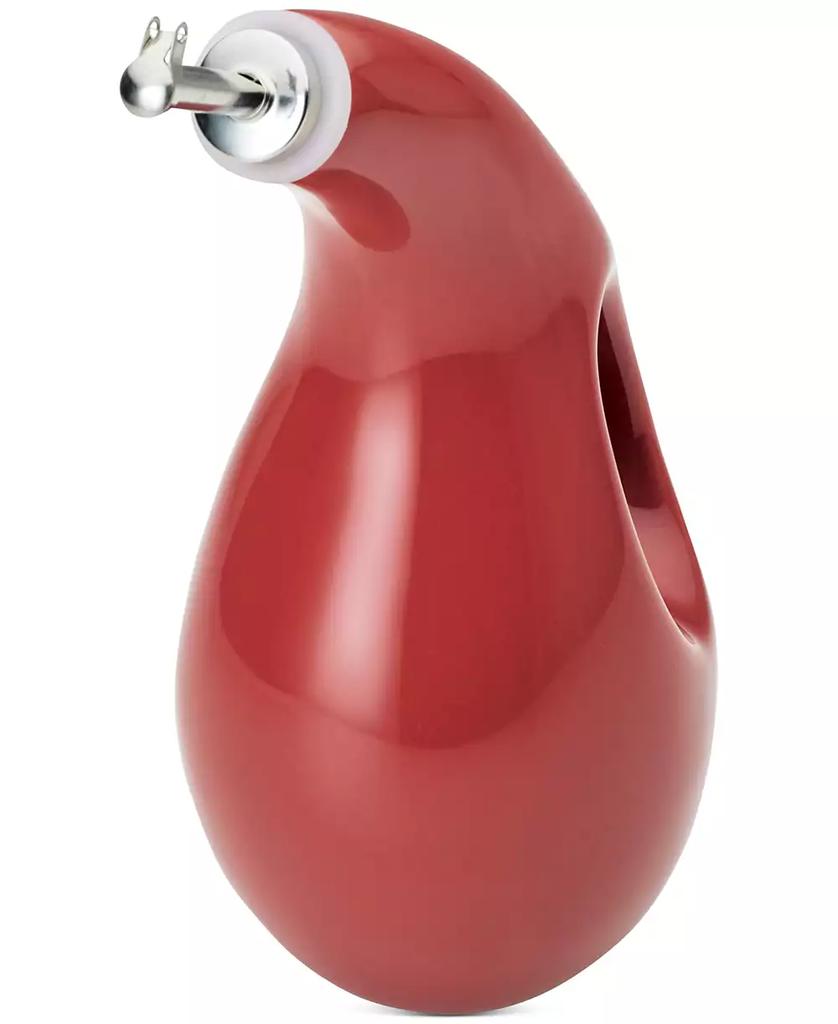 Rachael Ray Ceramic EVOO Oil and Vinegar Dispensing Bottle, 24-Ounce