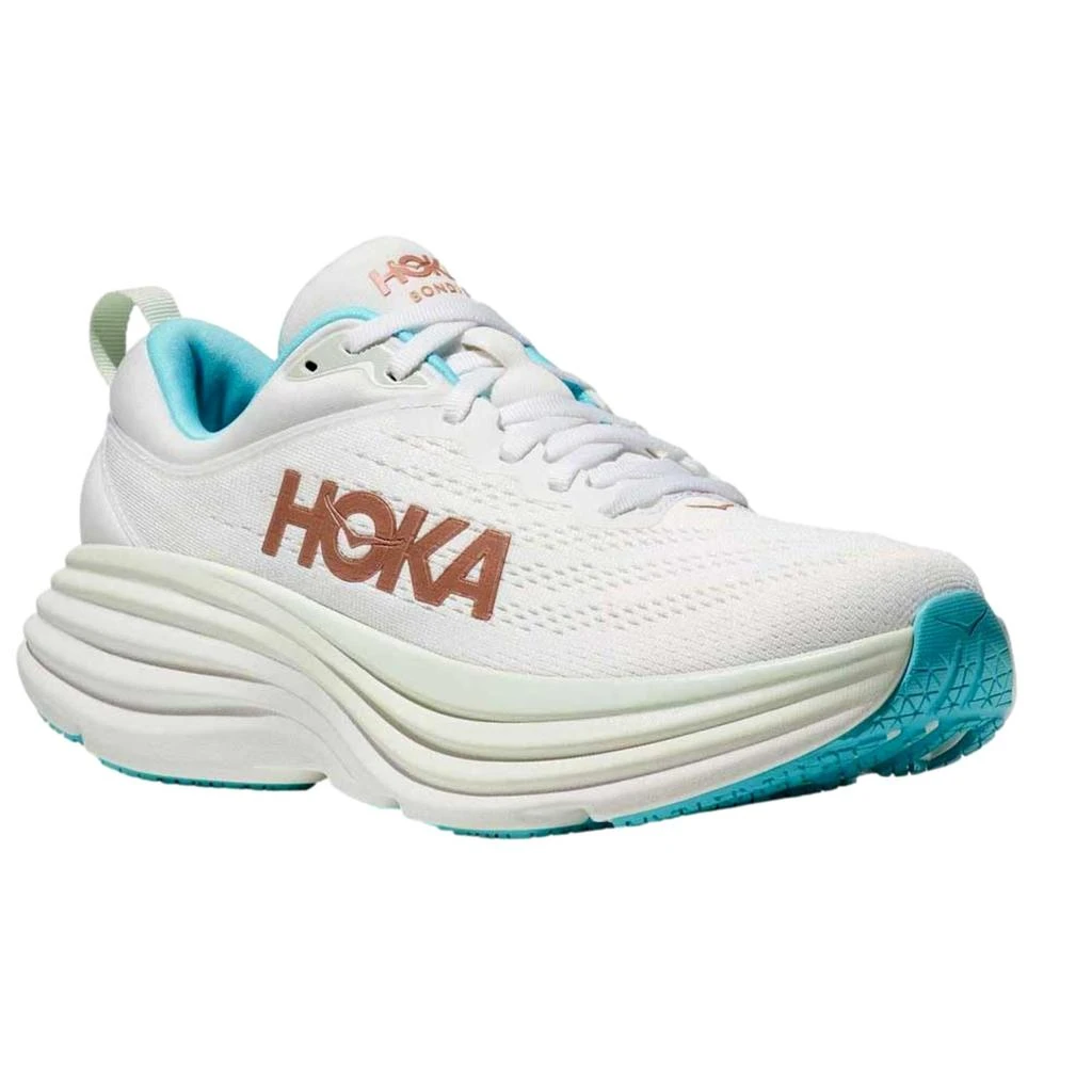 Hoka One One Bondi 8 Frost / Rose Gold  1127952-FTRS Women's 2