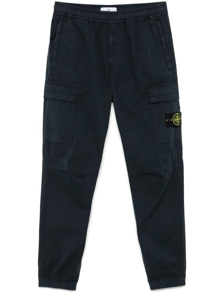 Stone Island Gray 30601 Panama Cotton 'OLD' Effect Cargo
