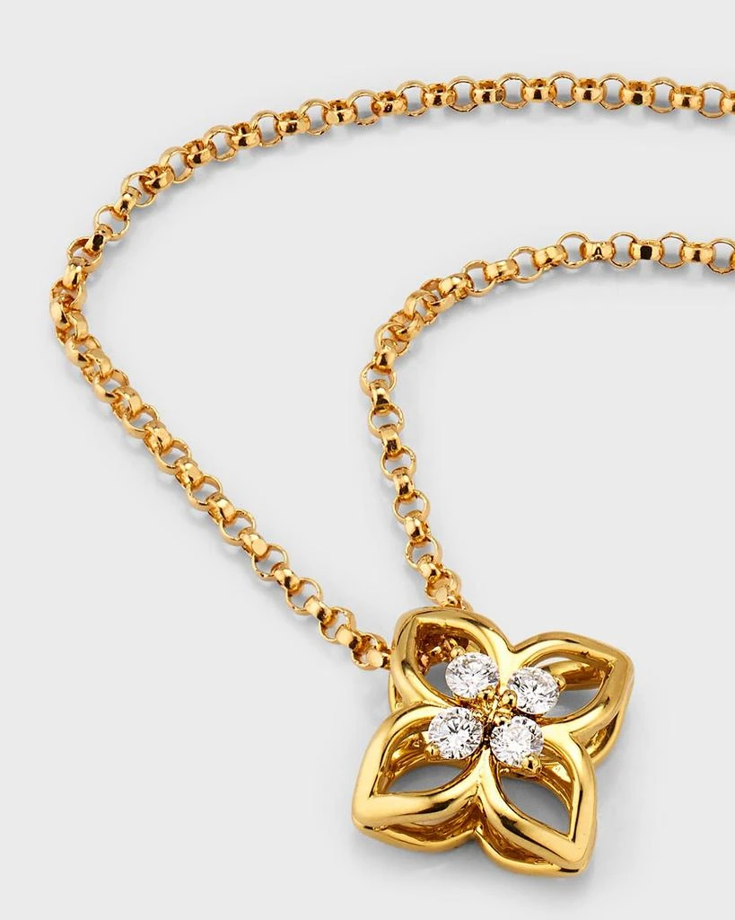 Roberto Coin 18K Petite Venetian Princess Pendant Necklace 3