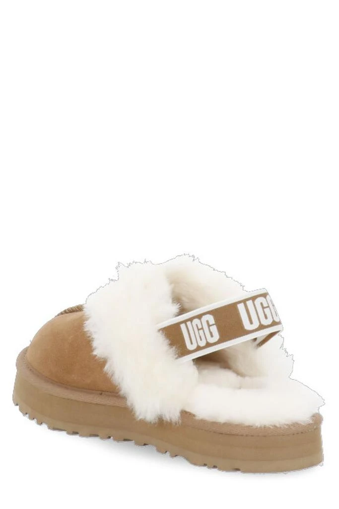 UGG UGG Kids Logo Detailed Round Toe Slippers 3