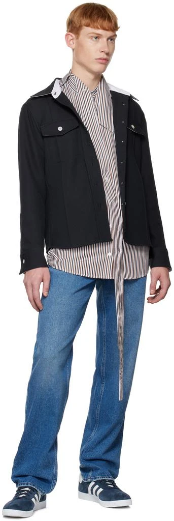 Meryll Rogge Navy Pocket Shirt 4