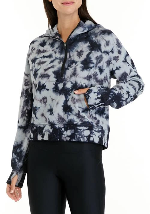 ZELOS Tie Dye Half Zip Endurance Jacket 1