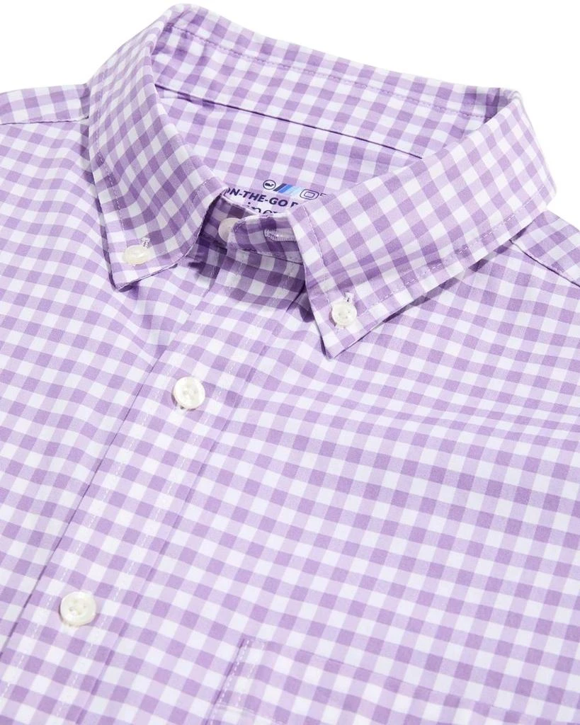 Vineyard Vines Gingham On-The-Go brrr° Classic Fit Shirt 2