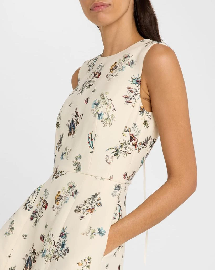 ADAM LIPPES Eloise Floral-Print Sleeveless Midi Dress 5